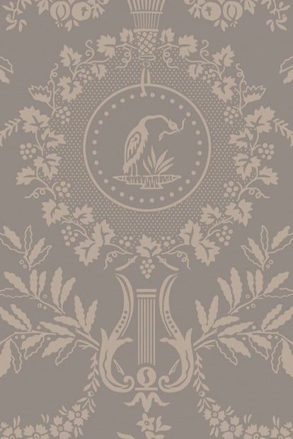 Purnon Wallpaper - Charleston Gray - 6202 - Farrow & Ball