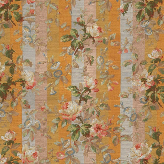 RAINBOW ROSE Stripe Wallpaper - Dusk - House of Hackney
