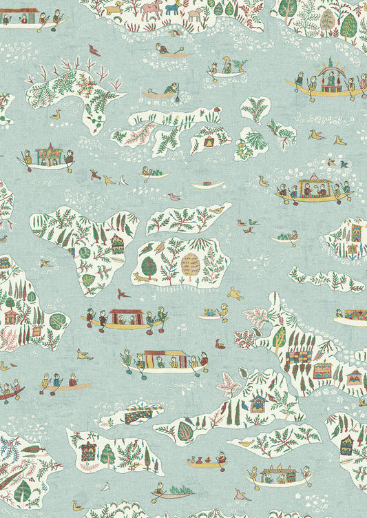 Regatta Wallpaper - Garland - Lewis & Wood