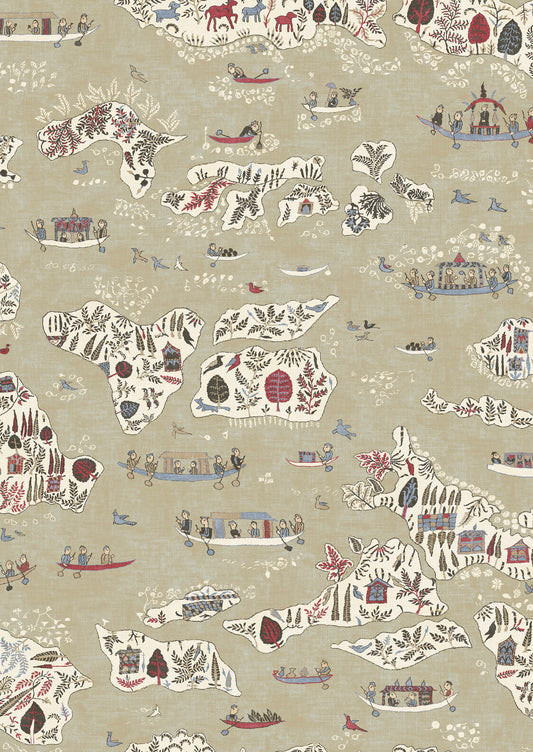 Regatta Wallpaper - Twilight - Lewis & Wood