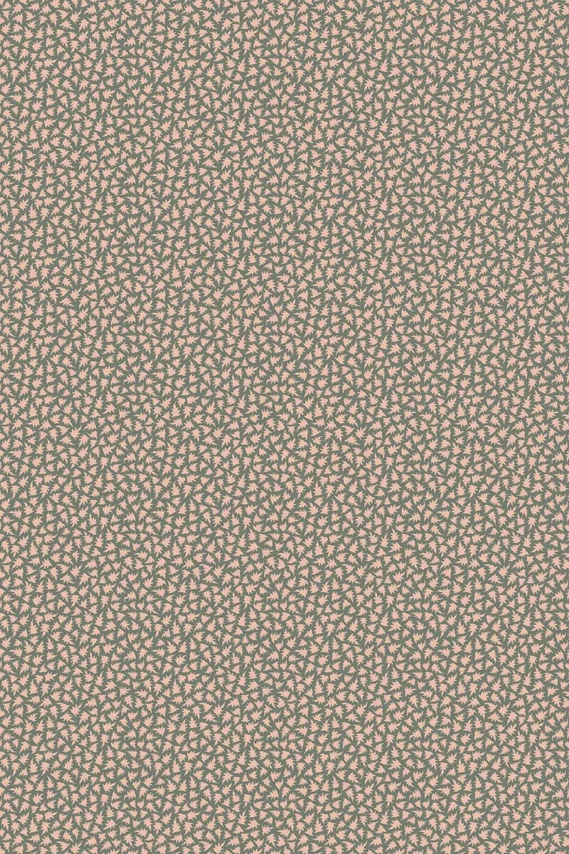 Renaissance Leaves Wallpaper - Green Smoke - 2912