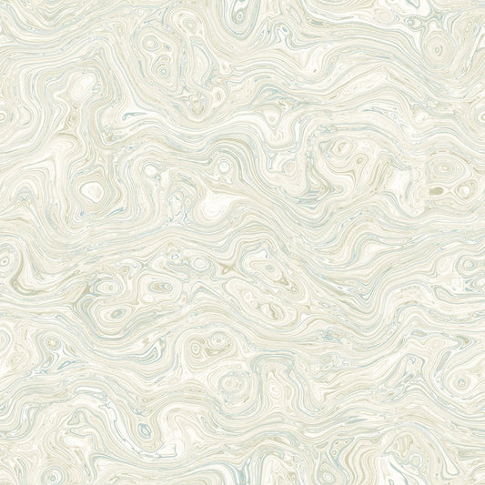 Rockpool Marble Wallpaper - Sand - Lucie Annabel