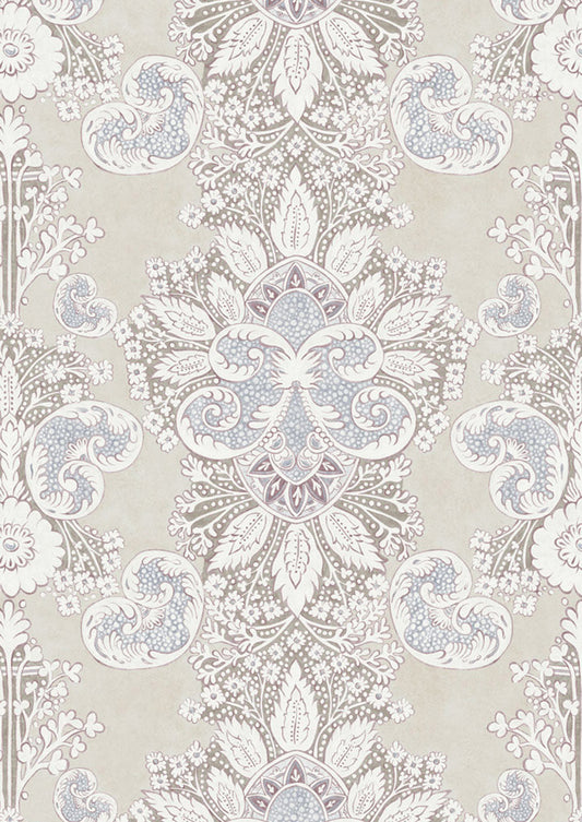 Rococo Wallpaper - Alabaster