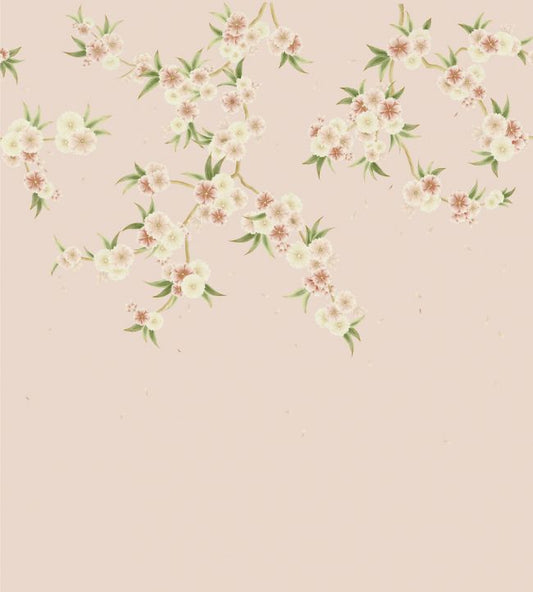 Rosa Wallpaper - Blush Pearl/Peony/Meadow - HDHW112887 - Harlequin