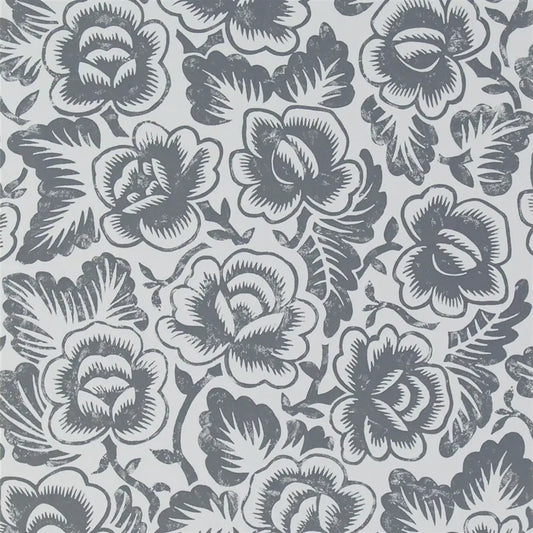 Rosario Wallpaper - Graphite - P592/04 - Designers Guild