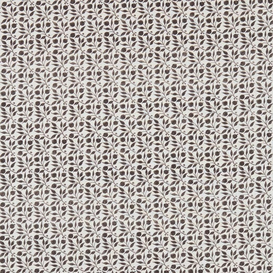 Rosehip Fabric - Black/Ecru - DM3P224488 - Morris & Co