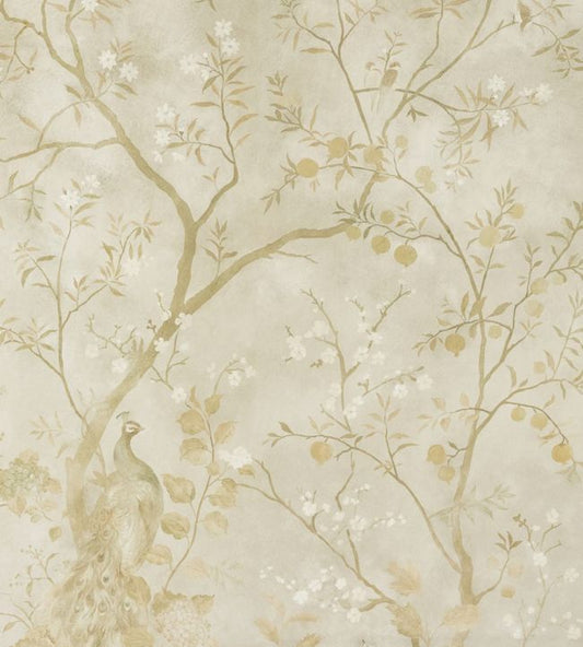 Rotherby Wallpaper - Old Gold - ZKEM312661 - Zoffany
