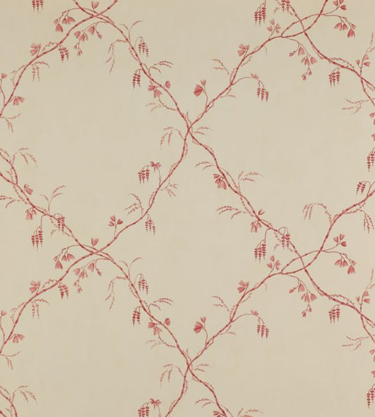 Roussillon Wallpaper - Red - Colefax & Fowler