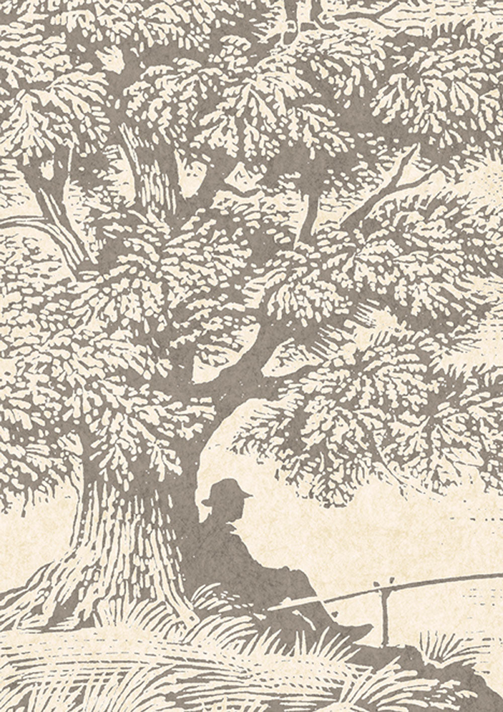 Royal Oak Wallpaper - Antler