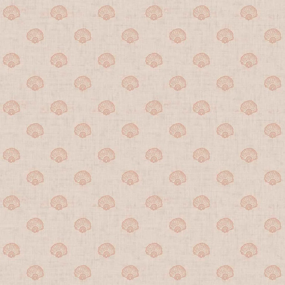 Runswick Bay Wallpaper - Lady Coral - Lucie Annabel