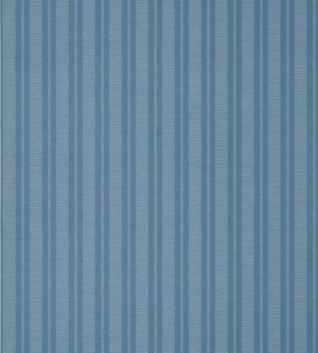 Ryland Stripe Wallpaper - Navy - AT24545 - Anna French