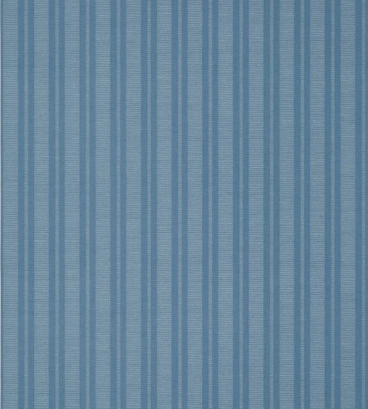 Ryland Stripe Wallpaper - Navy - AT24545 - Anna French