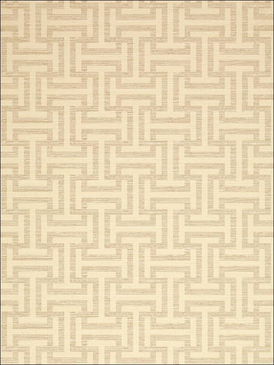 Rymann Wallpaper - Beige - AT6147 - Anna French