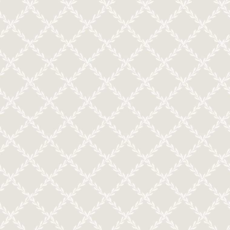 Trellis Wallpaper - Cream -  Sandberg