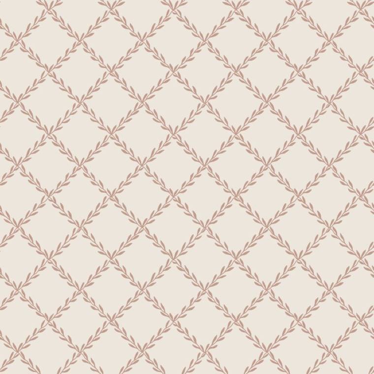 Trellis Wallpaper - Pink -  Sandberg