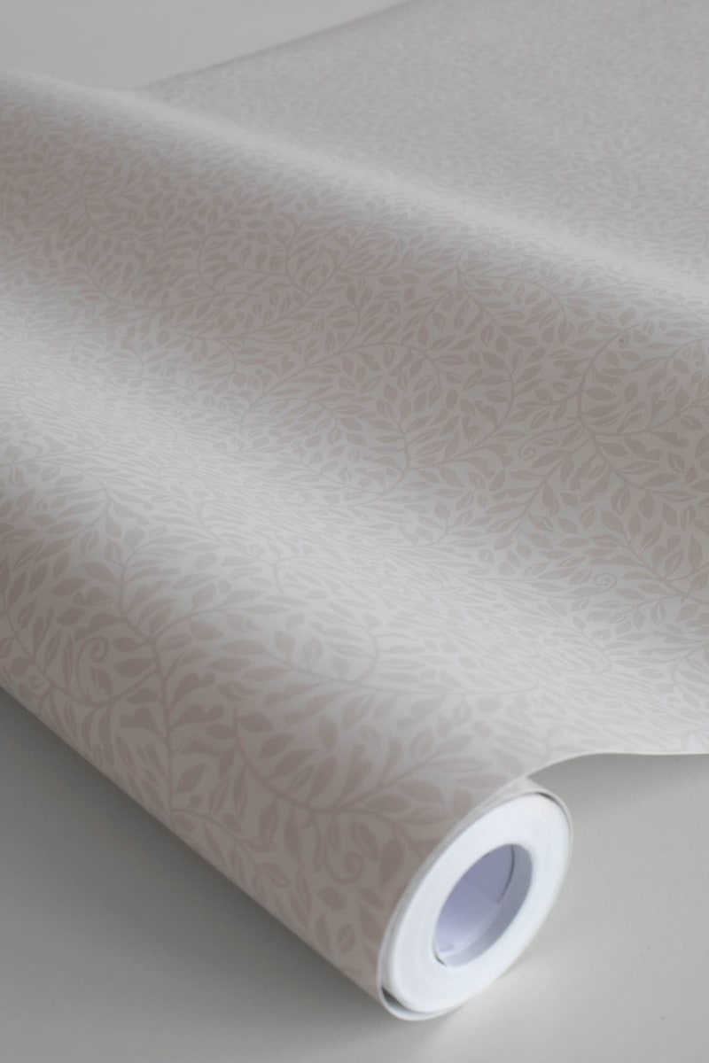 Bladverk Wallpaper - Cream - Sandberg
