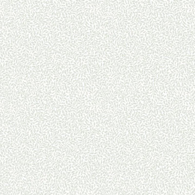Bladverk Wallpaper - White - Sandberg