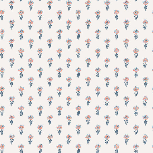Betty Wallpaper - Blue - Sandberg