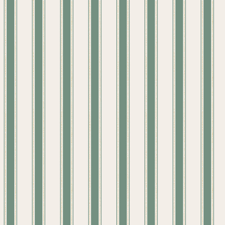 Gustav Wallpaper - Green -  Sandberg