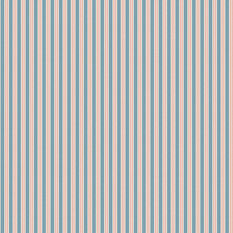 Linn Wallpaper - Blue -  Sandberg