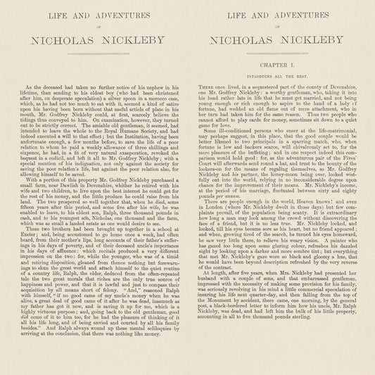 Nicholas Nickleby Wallpaper