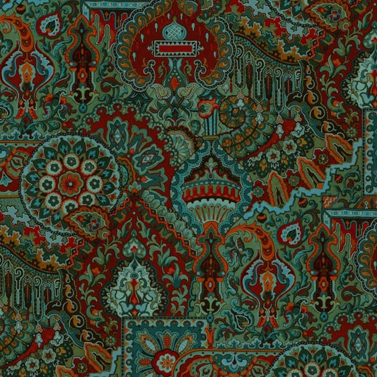 SHAMBALA Wallpaper - Emerald - House of Hackney