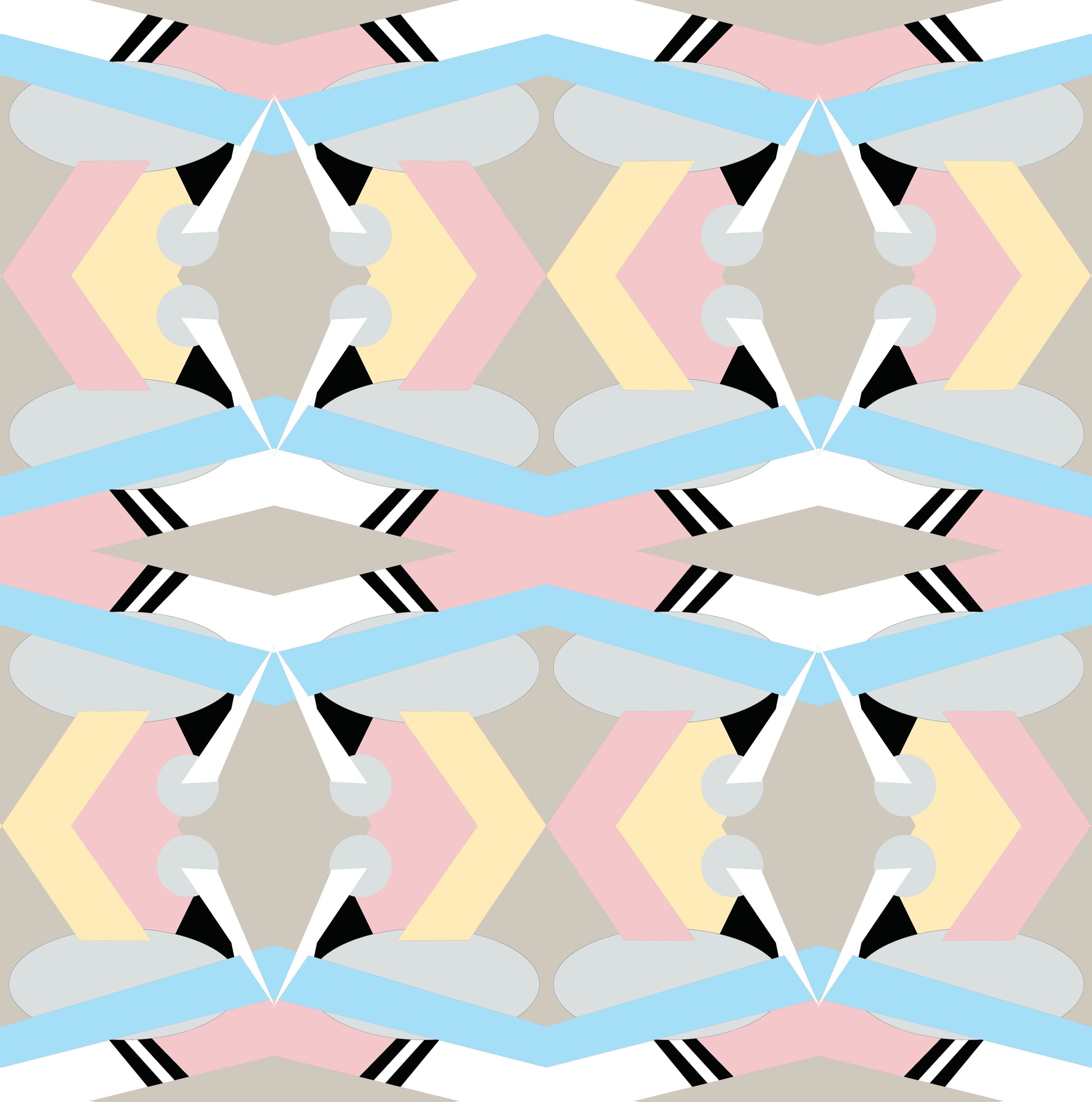 St Johns Fabric - Pink - Petronella Hall