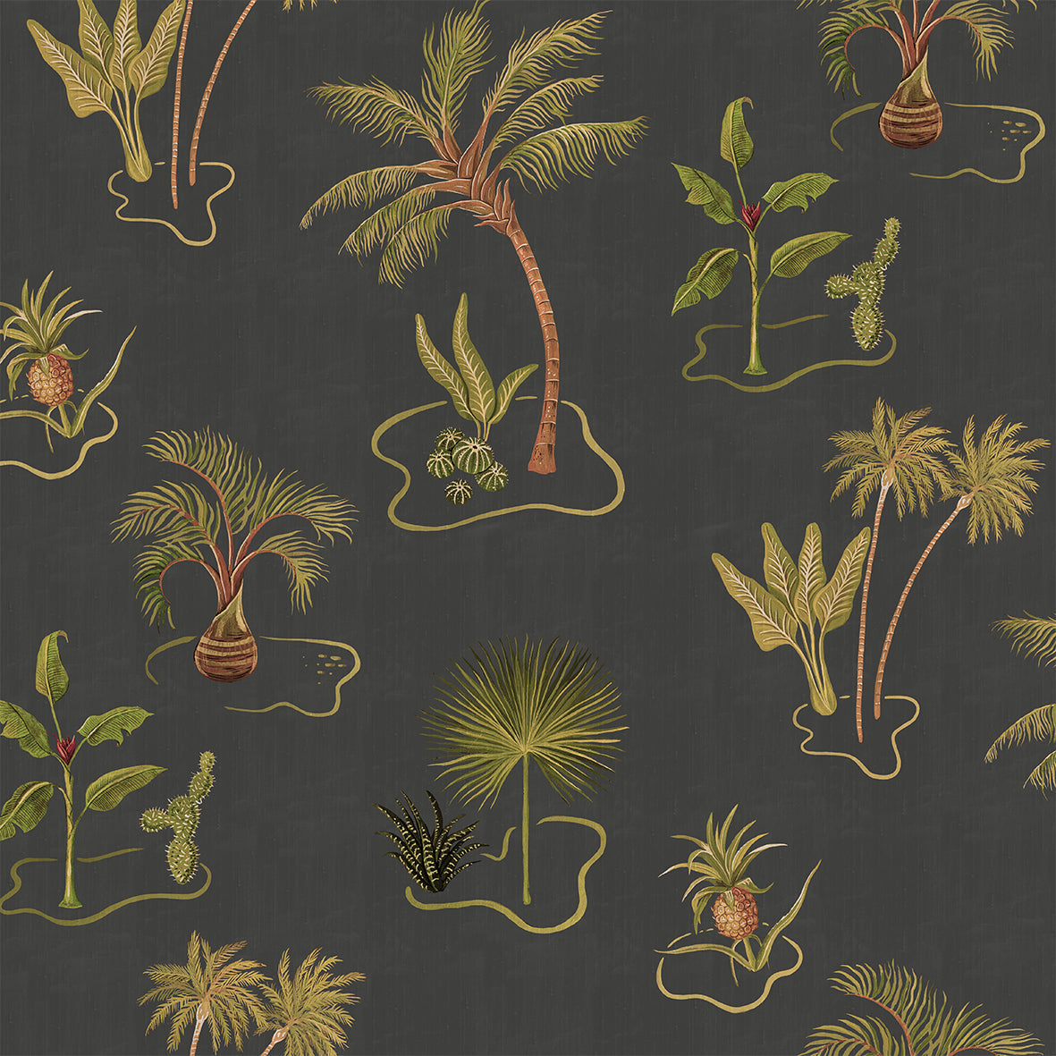 Solitude Wallpaper - Gray - Wear The Walls
