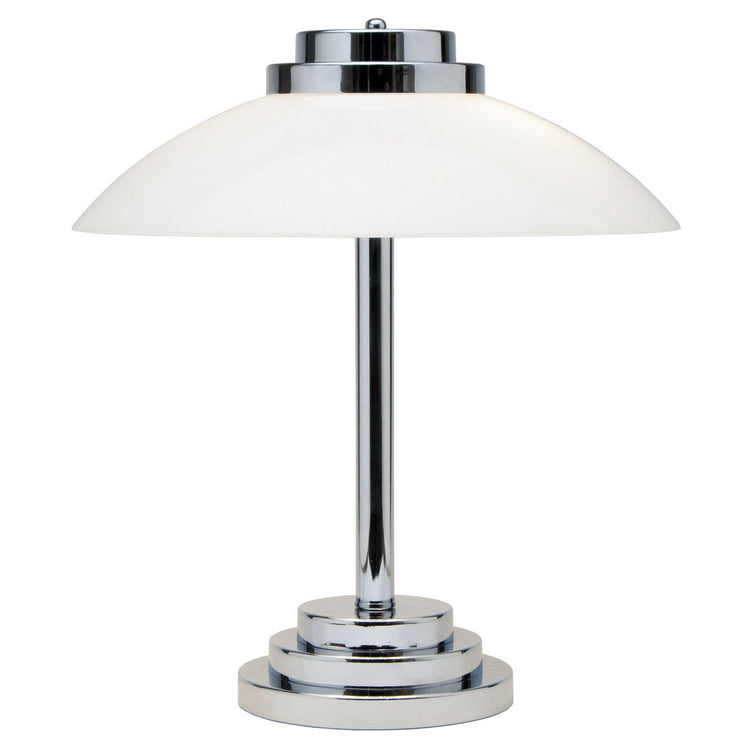 Stratton White Opal Table Light