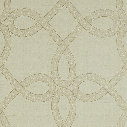 Salina Ribbon Wallpaper - Beige - AT1434 - Anna French