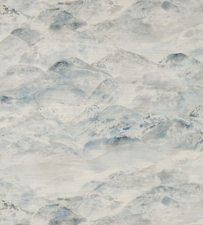 Sansui Wallpaper - Indigo Wash - ZAKA312504 - Zoffany