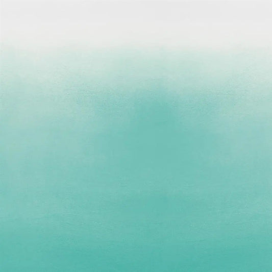 Saraille Wallpaper - Aqua - P600/04 - Designers Guild