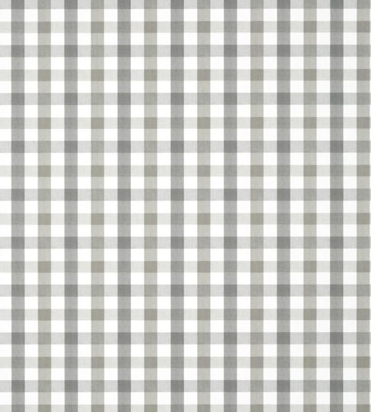 Saybrook Check Wallpaper - Grey - AT15152 - Anna French