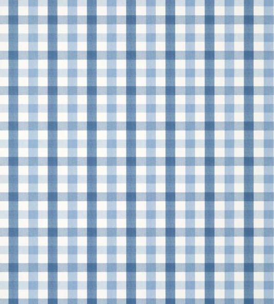 Saybrook Check Wallpaper - Light Blue - AT15147 - Anna Frenche