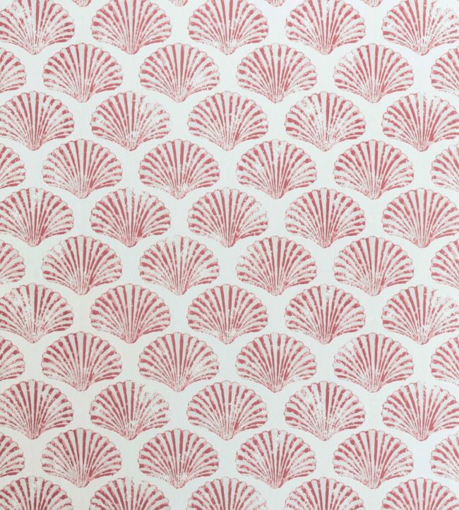 Scallop Shell Wallpaper - Red - BG2100101 - Barneby Gates