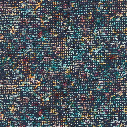 Scintilla Wallpaper - Midnight - Clarke & Clarke