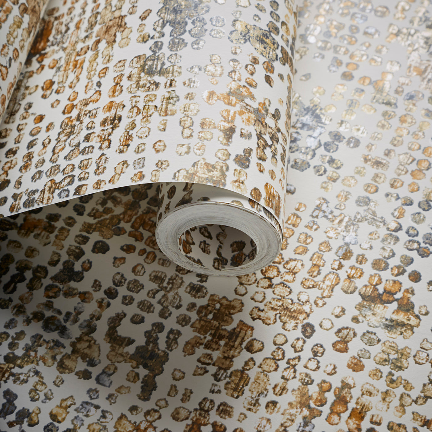 Scintilla Wallpaper - Ochre - Clarke & Clarke
