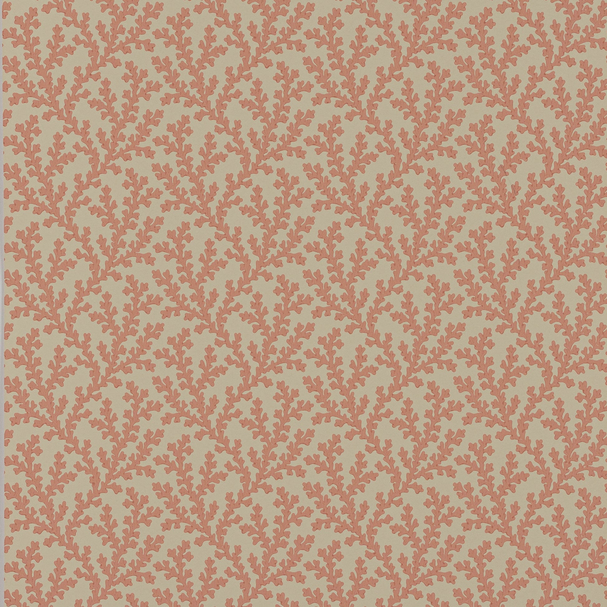 Sea Coral Wallpaper - Red - Colefax & Fowler