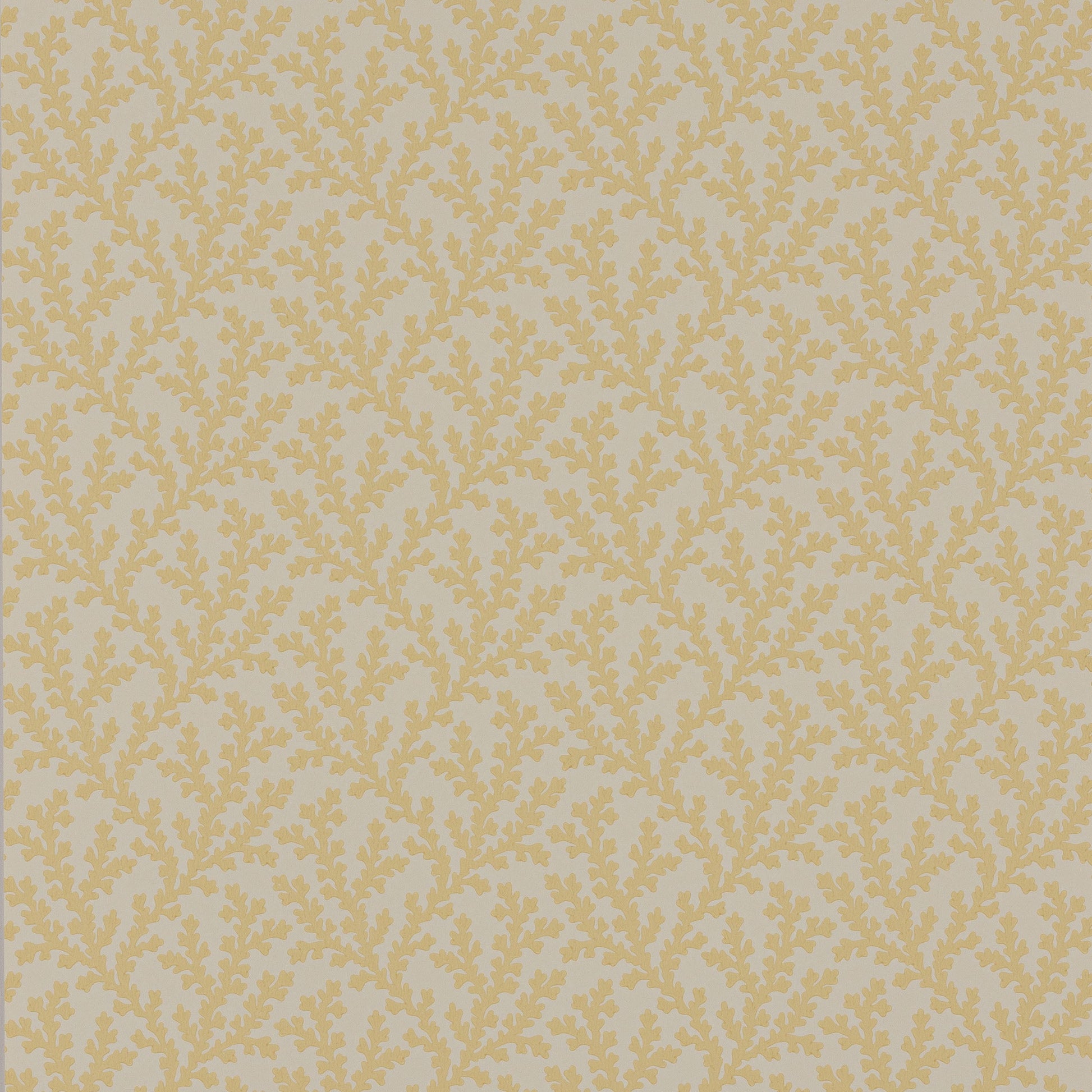 Sea Coral Wallpaper - Yellow - Colefax & Fowler