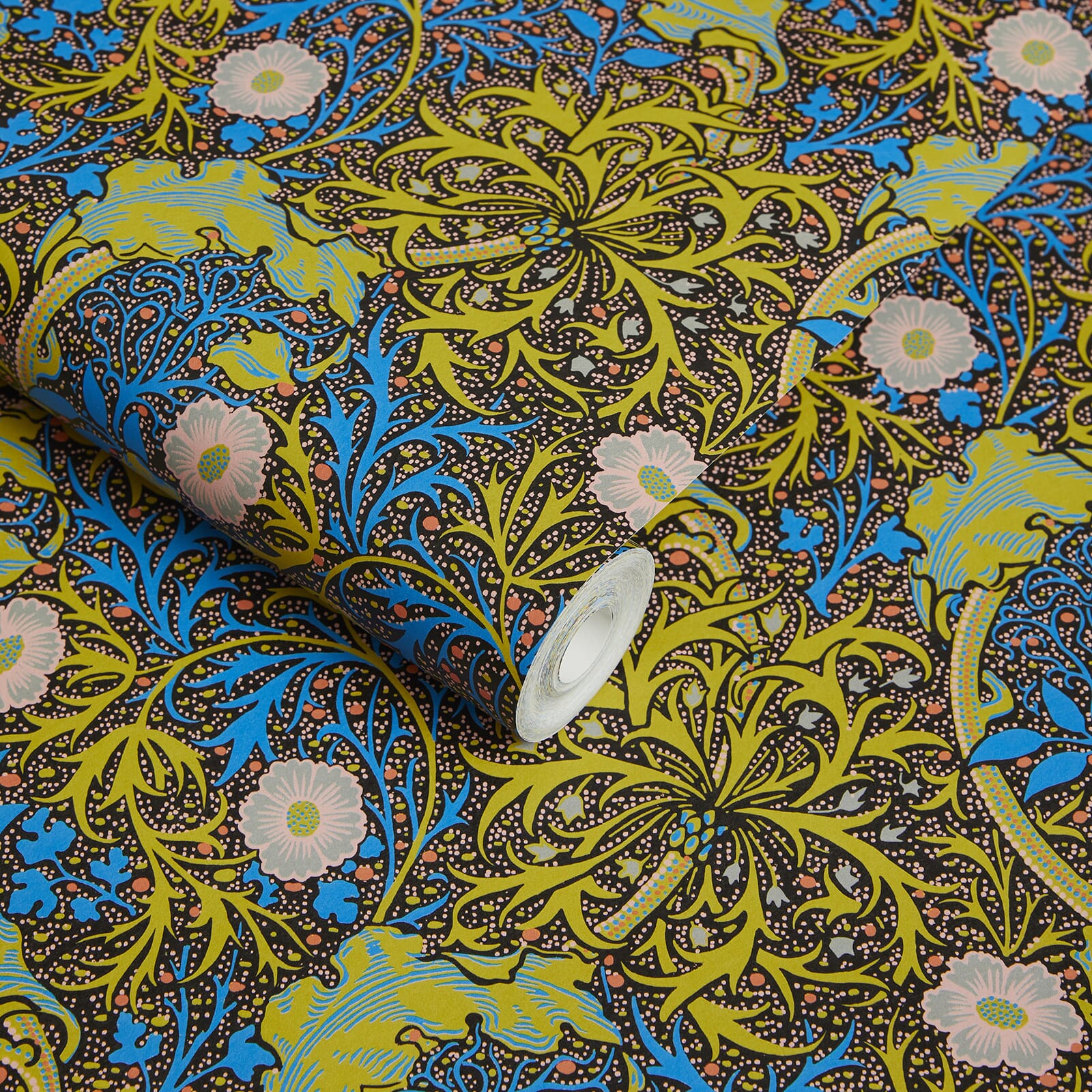 Seaweed Wallpaper - Lime - House of Hackney