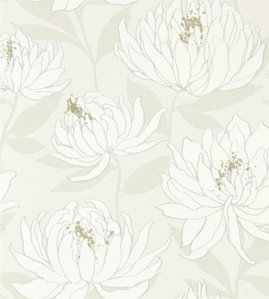 Sebal Wallpaper - Glacier/Silver - HSAW112131 - Harlequin