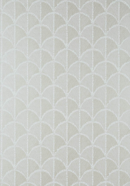 Seton Scallop Wallpaper - Spa Blue - AT9687 - Anna French