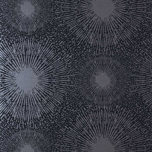 Shore Wallpaper - Jet - EREE110794 - Harlequin