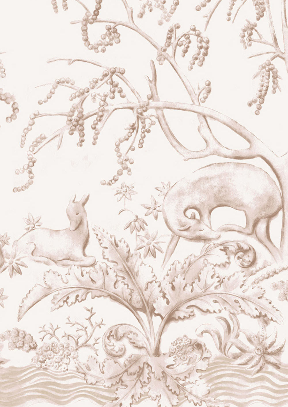 Sika Wallpaper - Mulberry