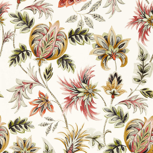 Sizergh Wallpaper - Blush/Sage - Clarke & Clarke