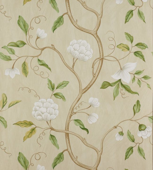 Snow Tree Wallpaper - Cream - Colefax & Fowler