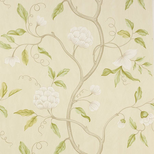 Snow Tree Wallpaper - Ivory - Colefax & Fowler