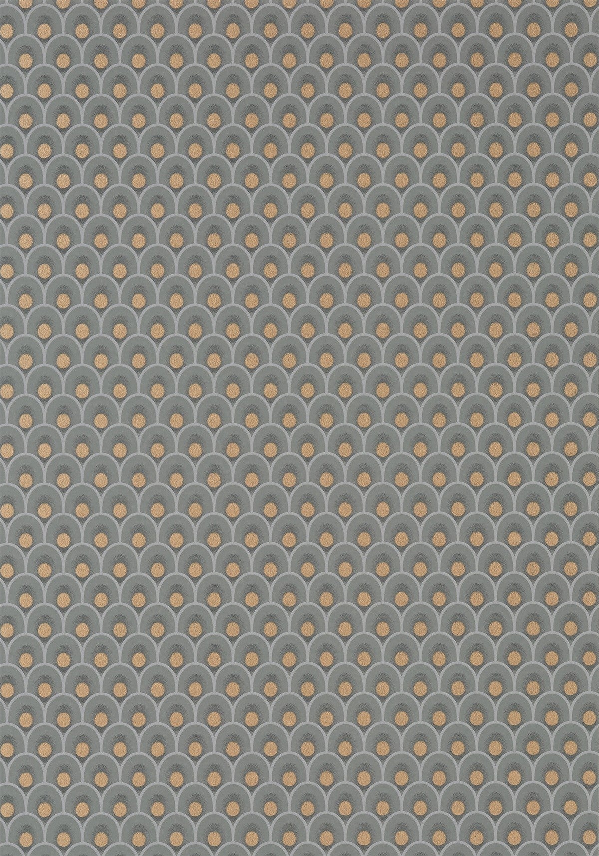 Spencer Wallpaper - Metallic Gold on Navy - AT79157 - Anna French