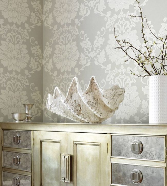 St Germain Wallpaper - Beige - AT1460 - Anna French