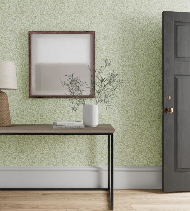 Standen Wallpaper - Leaf Green - 217066 - Morris & Co